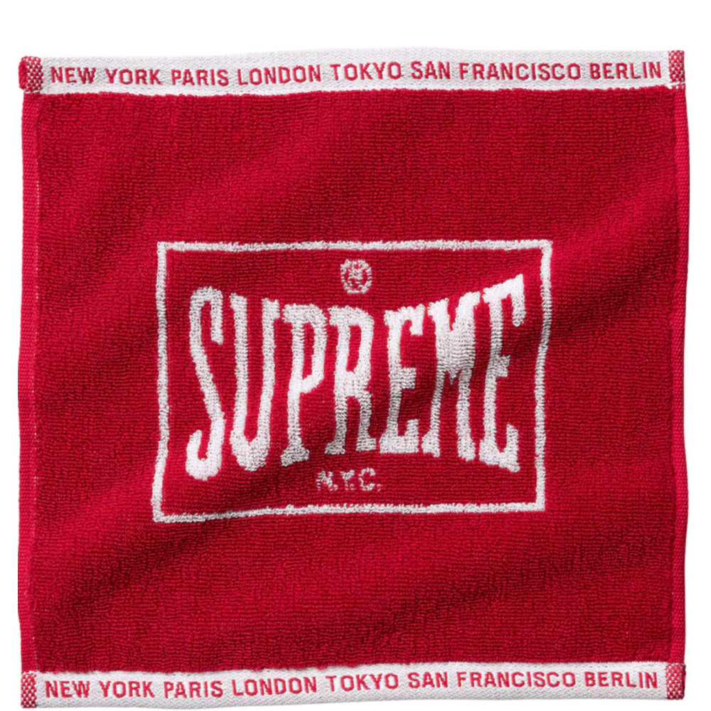 Supreme Square Mini Towels Set Of 2 FW23 Order Confirmed